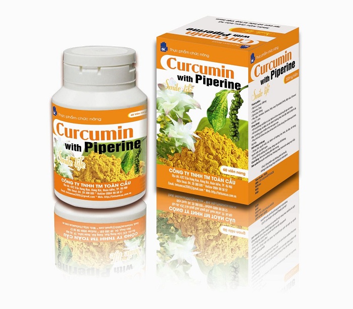 Curcumin with Piperine - Thực Phẩm Chức Năng Toàn Cầu - Công Ty TNHH TM Toàn Cầu